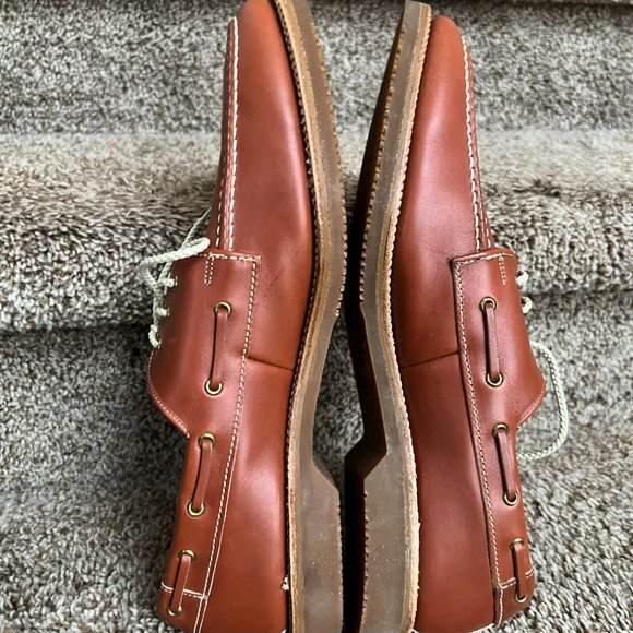 Allen Edmond Men\'s Tan Leather Lace-ups main image 7